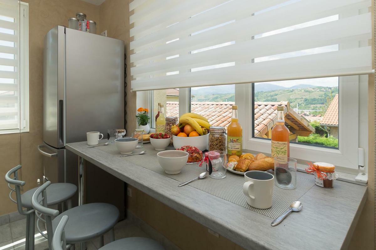 Guest House Domaine Des Grouilleres Saint-Clair-du-Rhone Luaran gambar